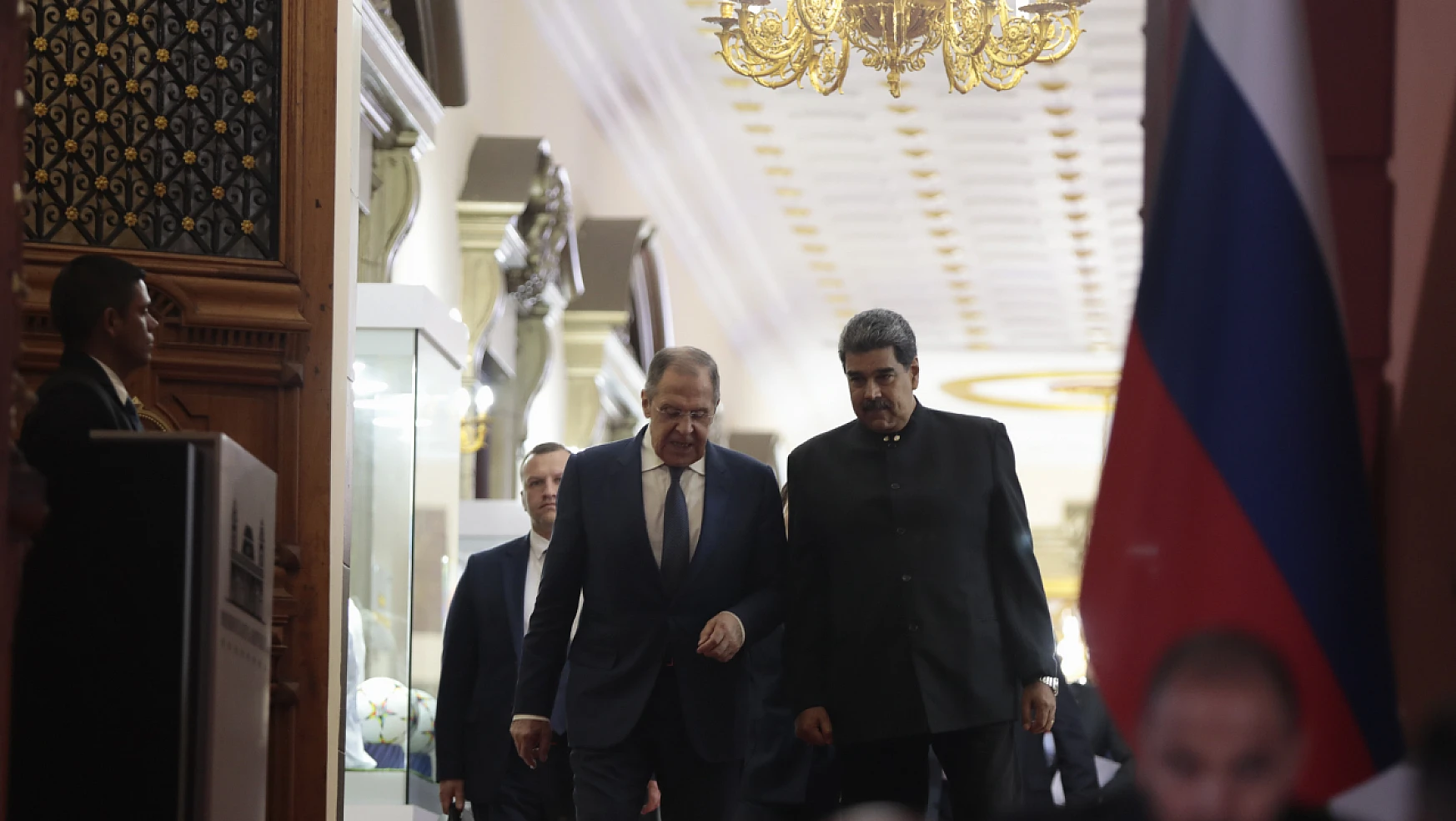 Rusya Dışişleri Bakanı Lavrov, Venezuela'yı ziyaret etti