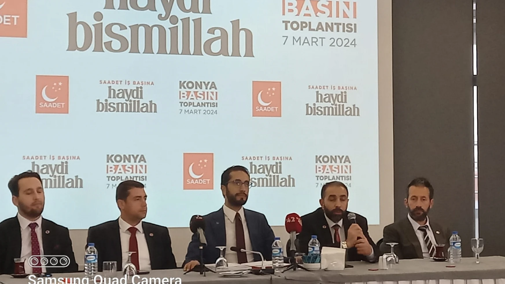 Saadet Partisi Konya başkan adayı Karaduman: 'Hayat pahalılığı her alanda vatandaşlarımızın belini büküyor'