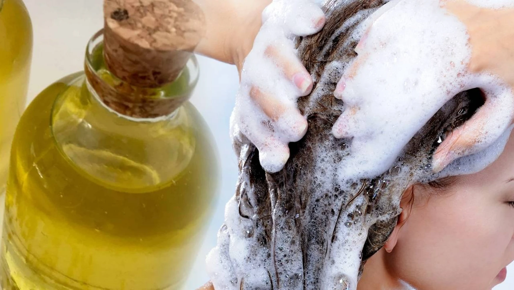 Saç dökülmesini anında kesiyor Şampuana 5 damla damlatın… Zeytinyağı + sarımsaktan bile faydalı