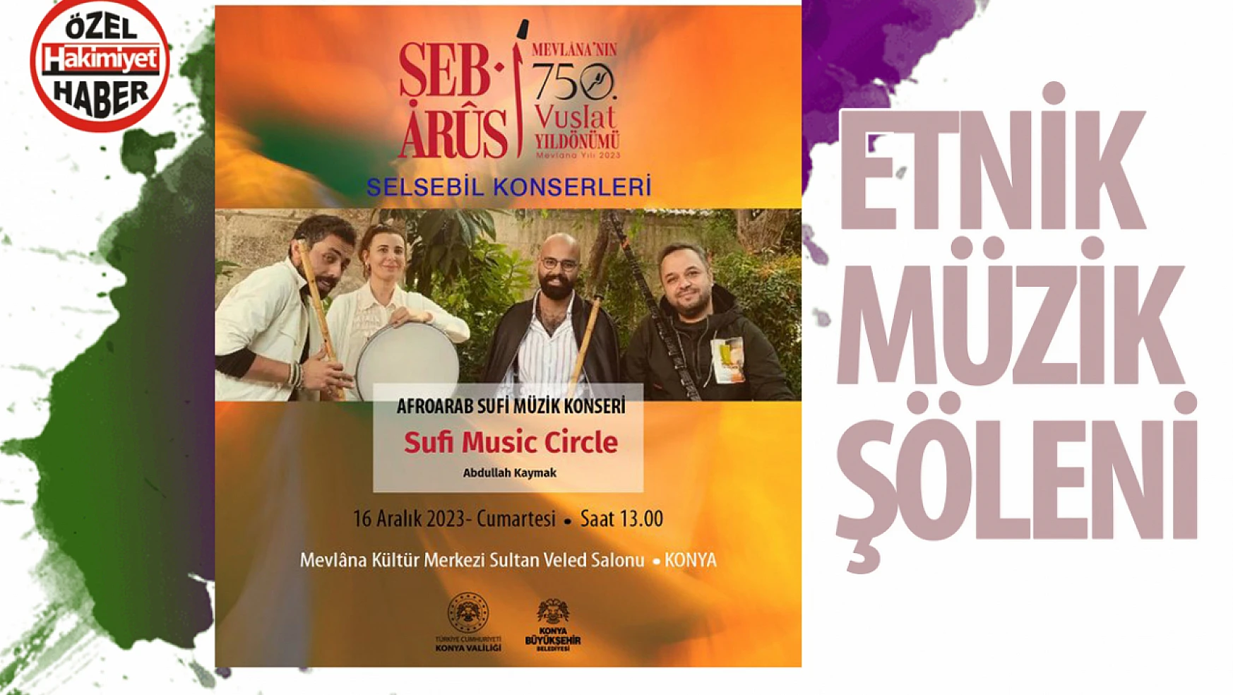 Selsebil Konserlerinde AfroArap Sufi Music Circle