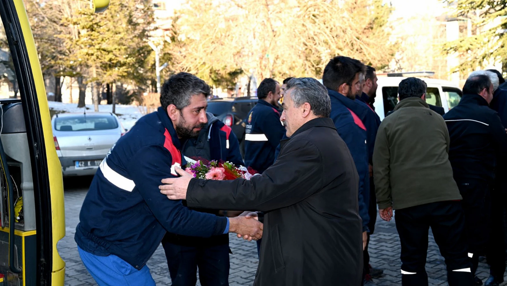 Seydişehir Belediyesi Arama ve Kurtarma Ekibi Seydişehir'e döndü