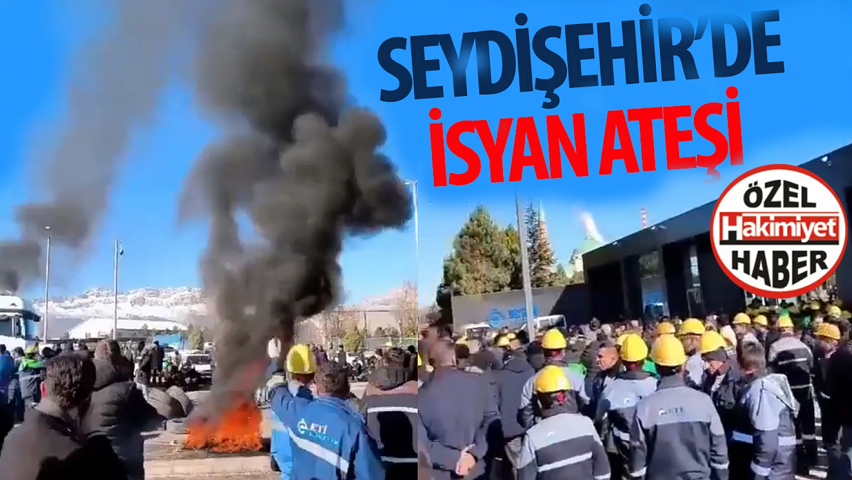 Seydişehir'de Eti Alüminyum İşçilerinin İsyanı: Fransız İhtilali'ne Benzetilen Eylemler Devam Ediyor