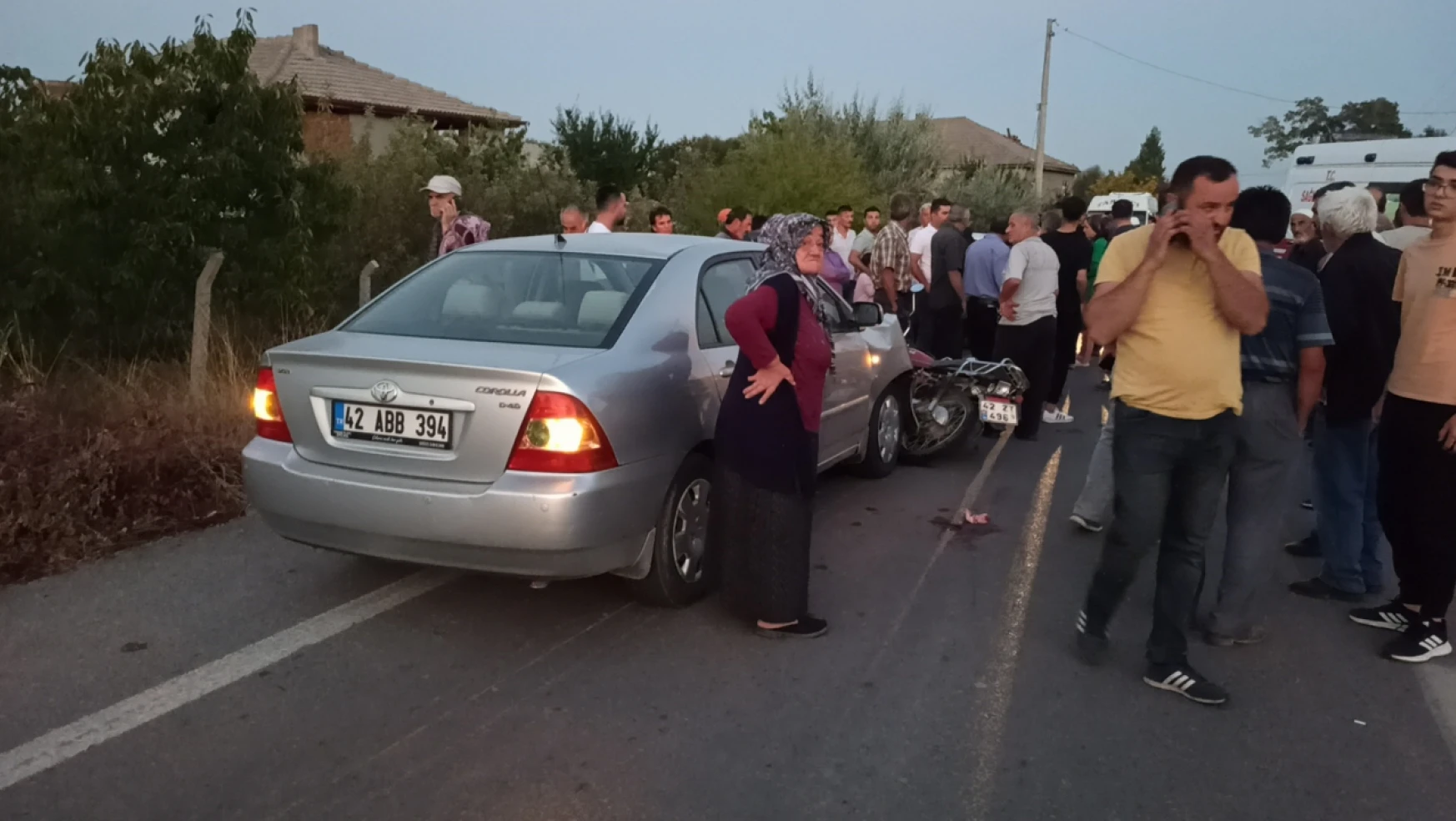 Seydişehir'deki korkunç kazada 2 kişi şans eseri kurtuldu!