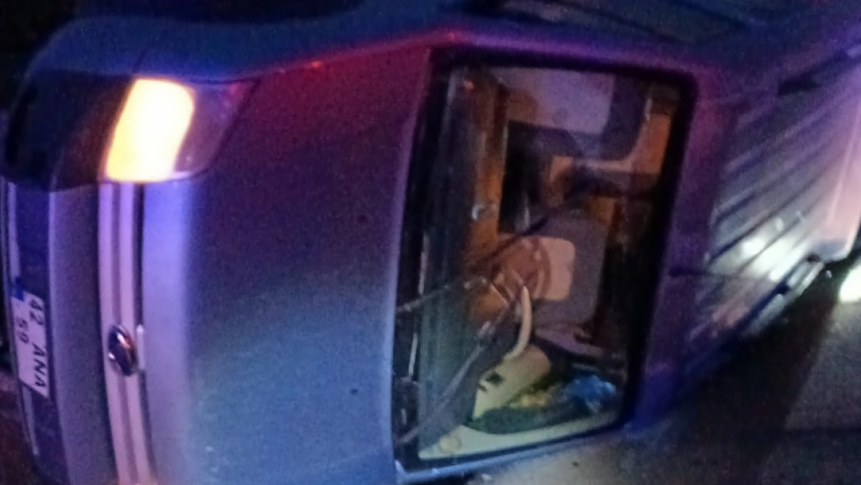 Seydişehir yolunda kaza! 4 kişi yaralandı