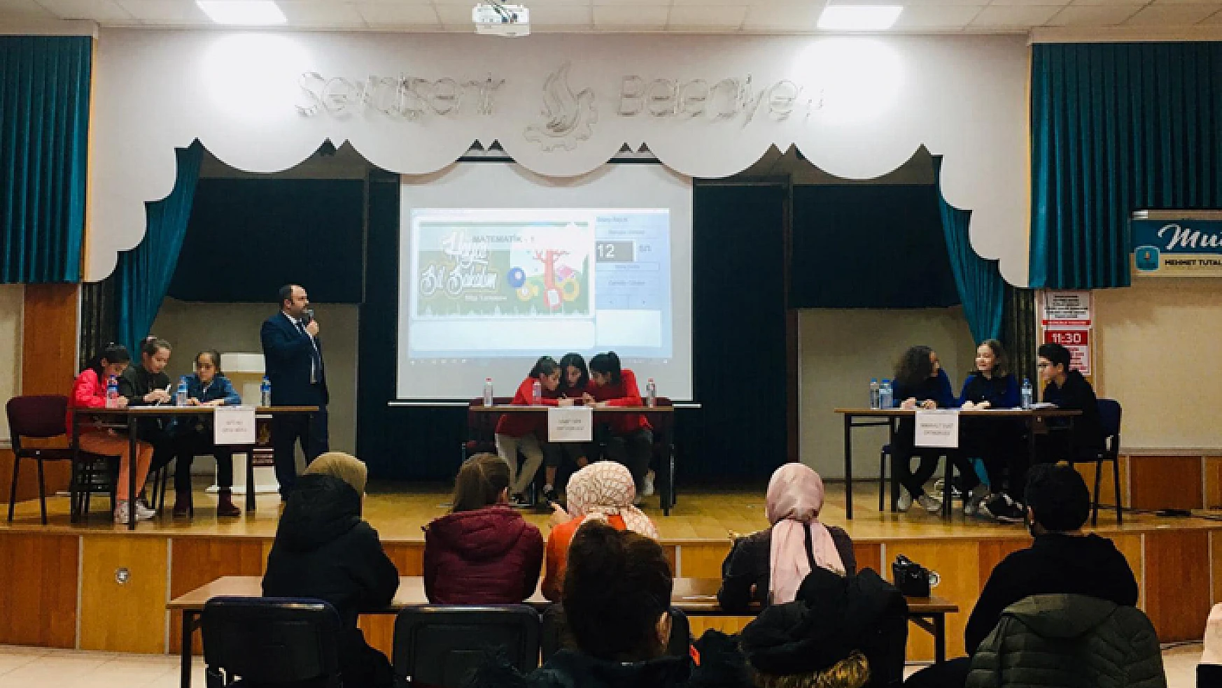 Seydişehir'de ortaokullar arası bilgi yarışması yapıldı