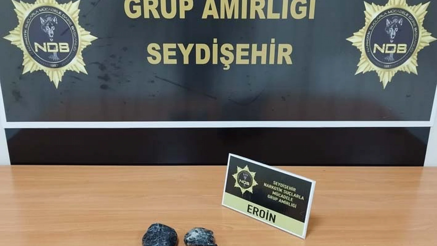 Seydişehir'de uyuşturucu ele geçirilen otobüsteki şüpheli gözaltına alındı