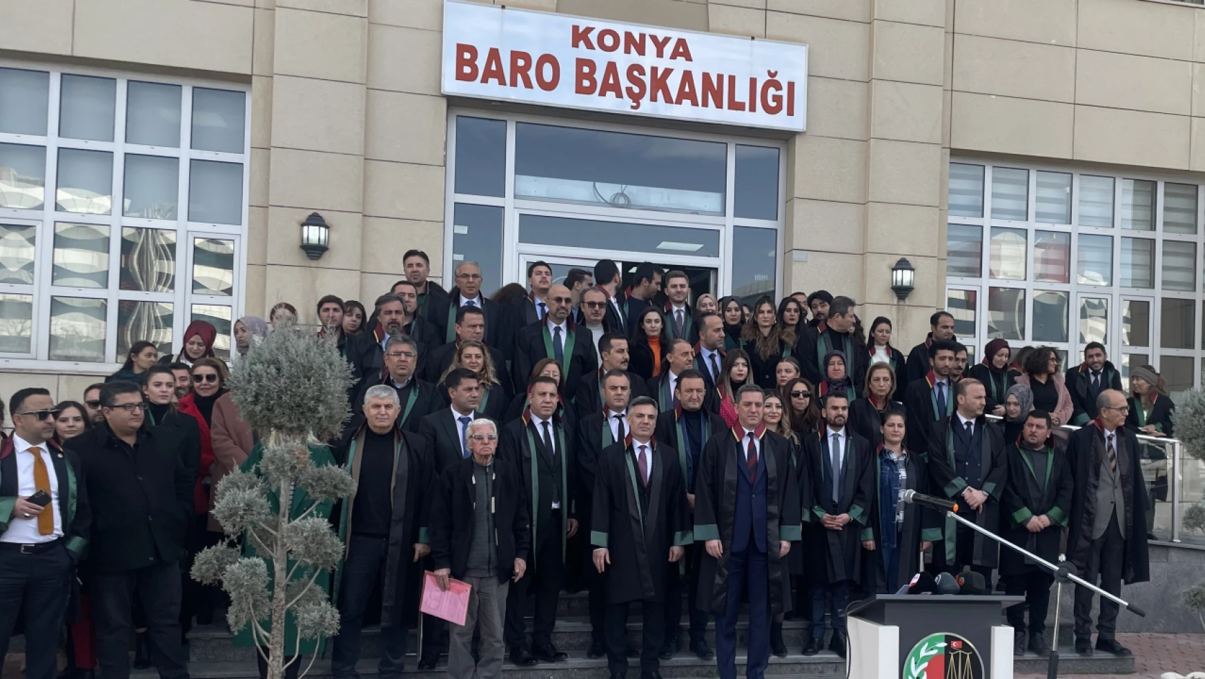 TBB Başkanı Sağkan'dan Konya Baro Başkanı Unkur'a ziyaret