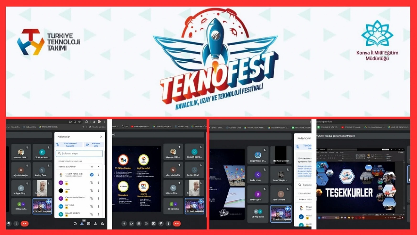 Teknofest Tanıtım Seminerleri Çevrim İçi Ortamda Devam Ediyor!