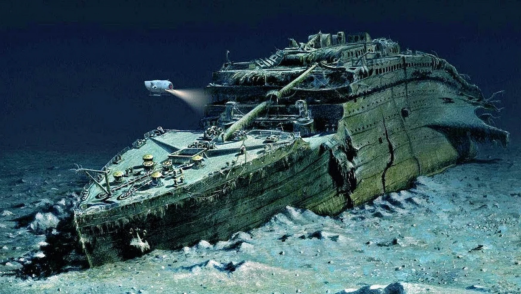 Titanik'in enkazına dalan turist denizaltısı kayboldu!
