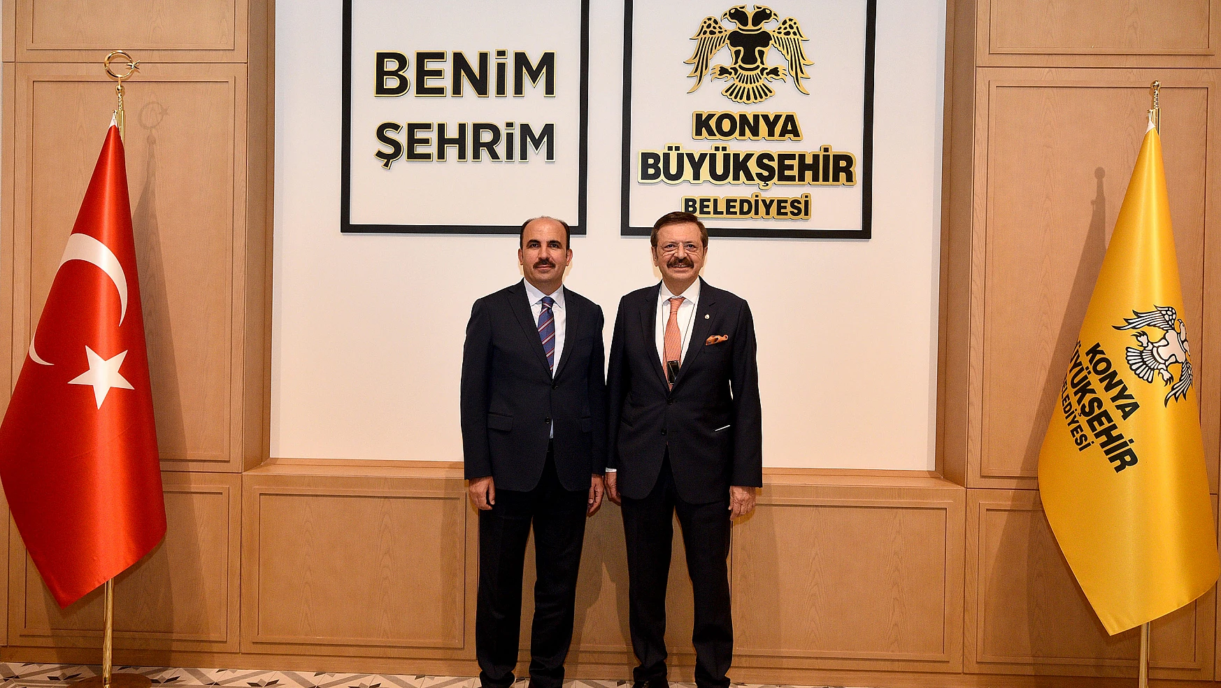 TOBB Başkanı Hisarcıklıoğlu'ndan Altay'a ziyaret