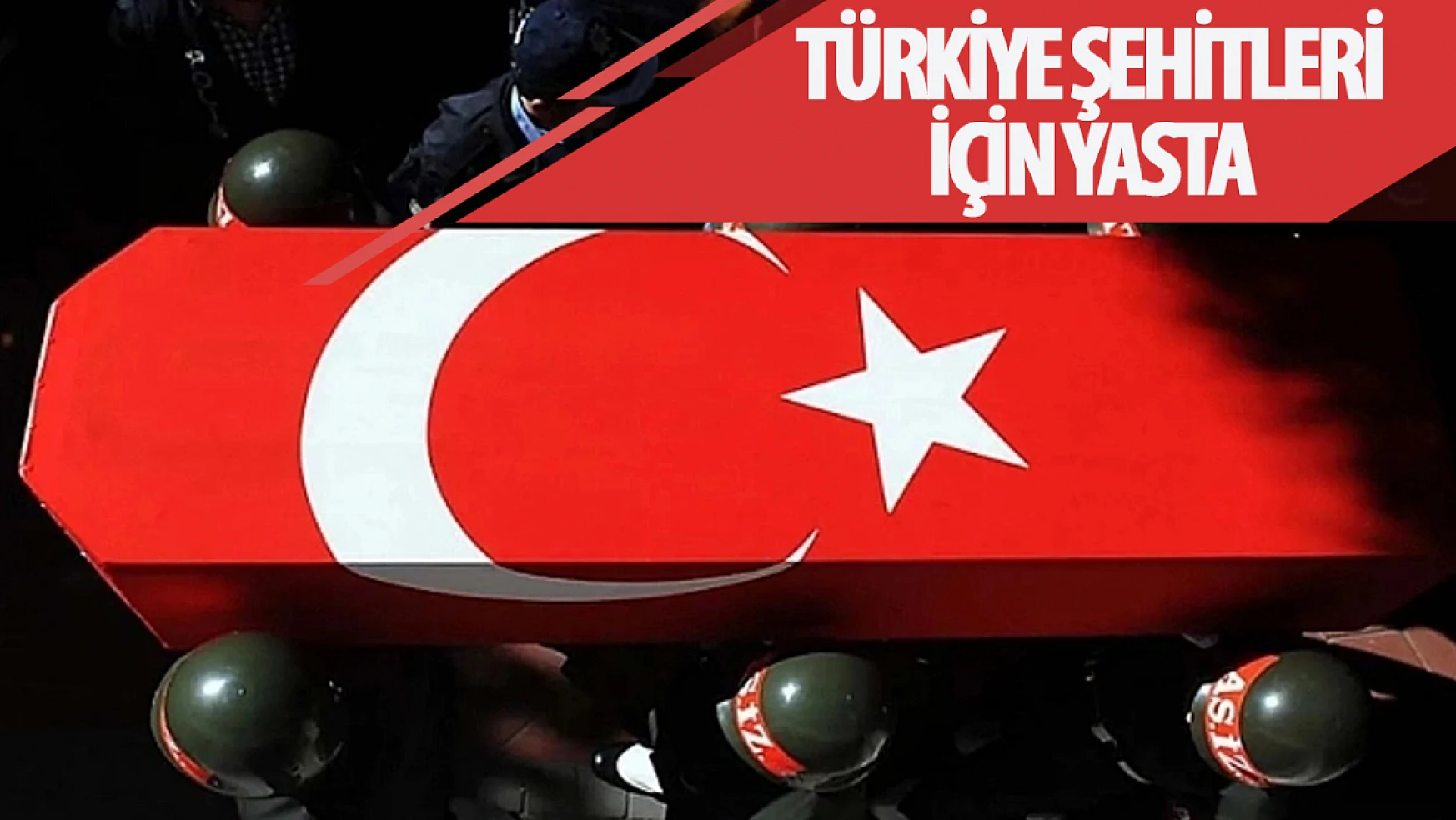 Türkiye şehitlerine ağlıyor: 5 asker şehit oldu, 8 asker yaralandı!