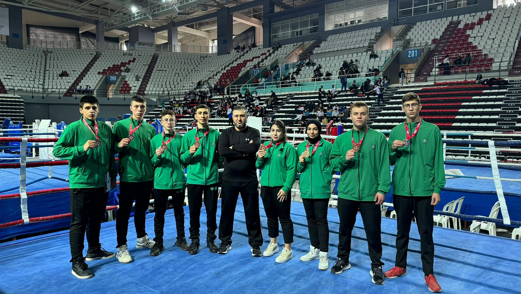 Türkiye Spor Toto Kick Boks Şampiyonası'nda Konya'ya madalya yağmuru