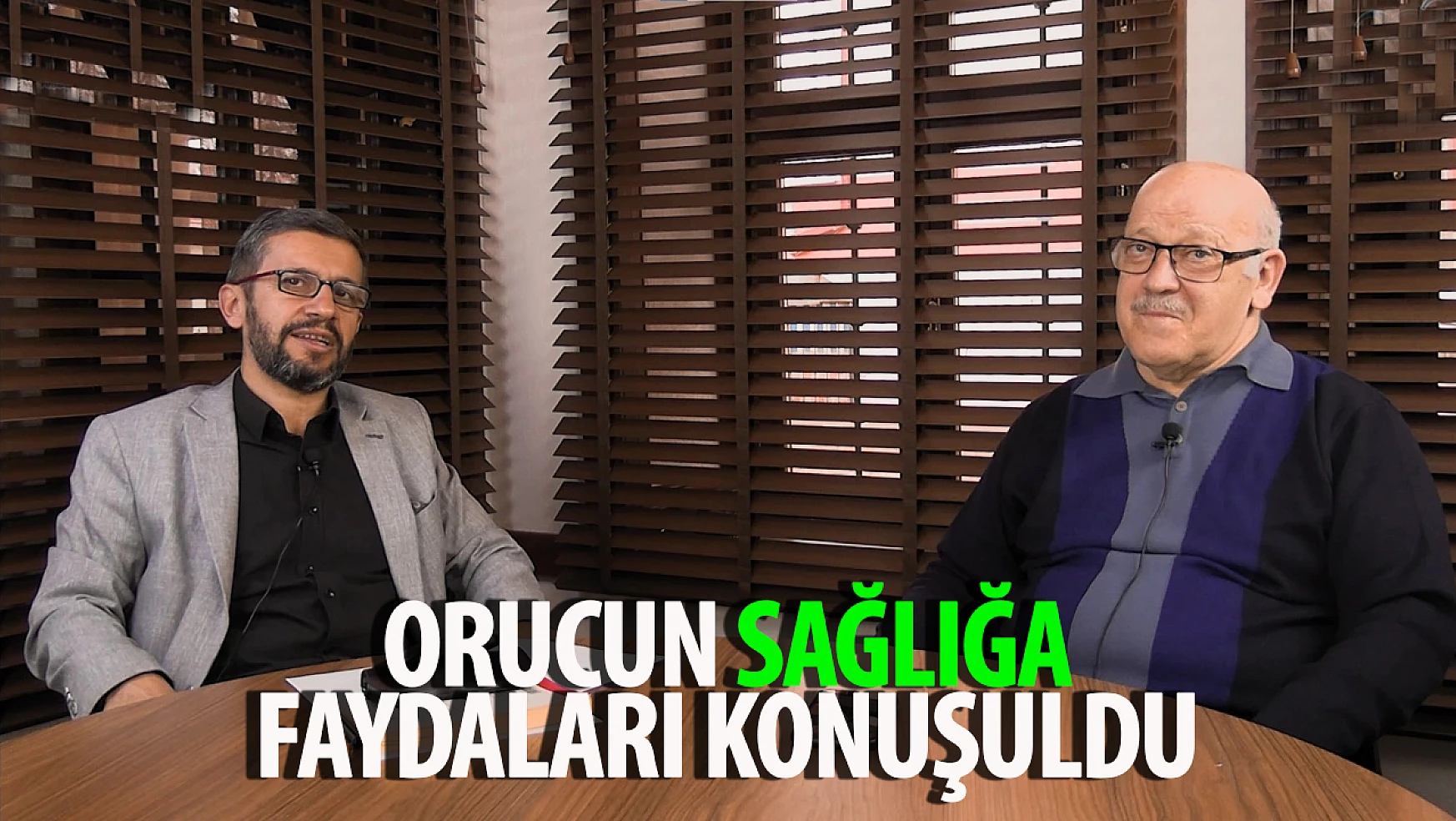 Türkiye Yazarlar Birliği Konya Şubesi'nde Orucun Sağlığımıza Etkileri konuşuldu!