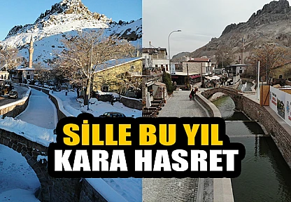 Sille bu yıl kara hasret