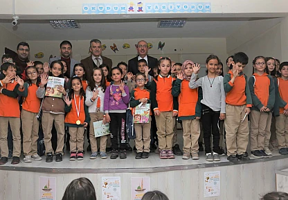 Uluslararası sıfır atık gününde, Meram'da çocuklara 'çevreci çocuk eğitim seti' dağıtıldı