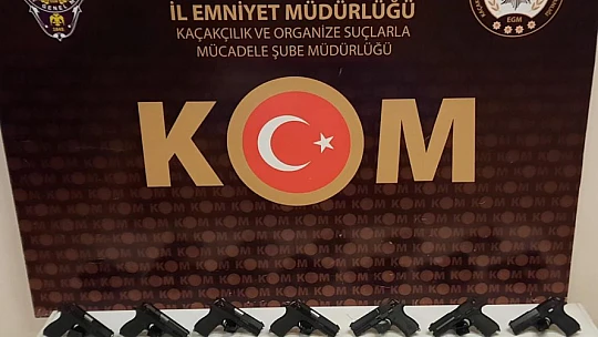 Konya'da silah kaçakçılarına şok operasyon