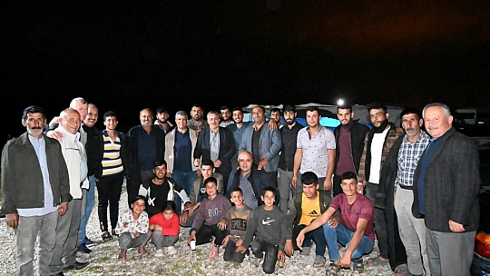 Başkan Tutal, mevsimlik tarım işçilerini ziyaret etti