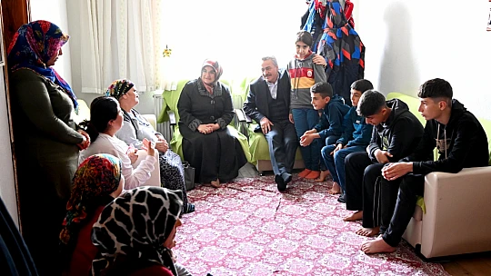 Seydişehir depremzede çocukları yalnız bırakmadı