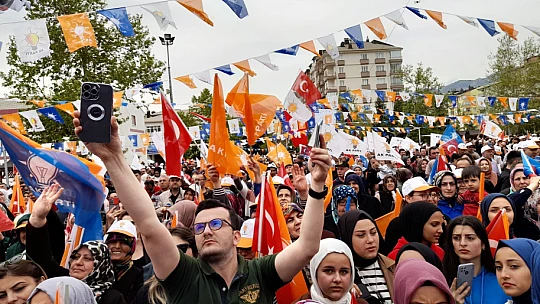 Yıldırım, Seydişehir'de halka hitap etti