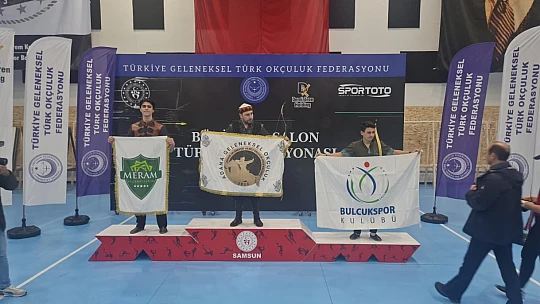 Meram Belediyespor'lu okçulardan Türkiye rekoru