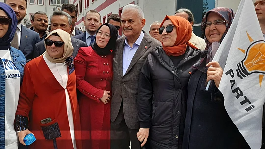 Yıldırım, Seydişehir'de halka hitap etti