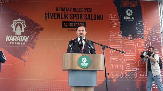 Karatay'da spor salonu açılışı gerçekleştirildi