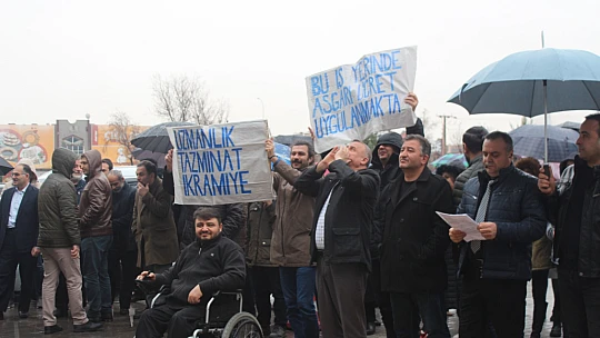 Yağmur altında emek mücadelesi