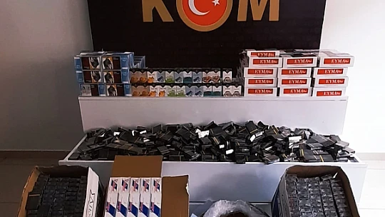 Konya'da kaçakçılık operasyonlarında 2 kişi gözaltına alındı