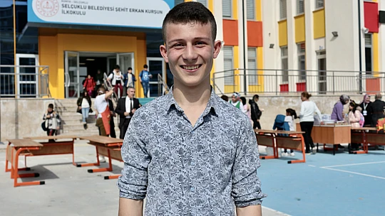Konya'da depremzede öğrenciler 'Geleceğe Umut' tohumları ekti