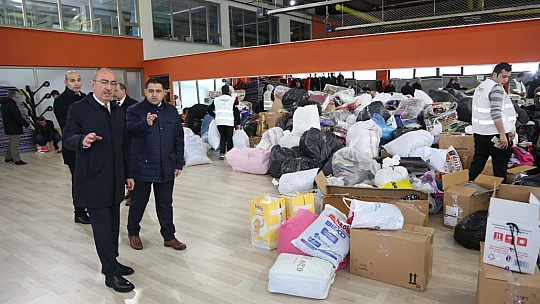 Konya depremzedeler için tek yürek oldu