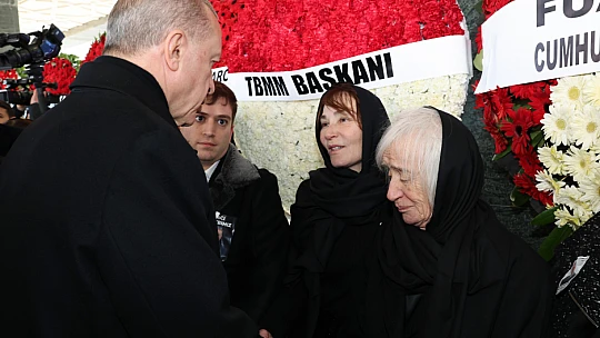 Cumhurbaşkanı Erdoğan Baykal ailesine taziyede bulundu
