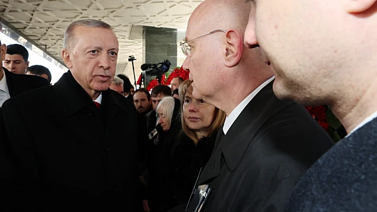 Cumhurbaşkanı Erdoğan Baykal ailesine taziyede bulundu