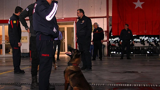 Konya İtfaiyesinin Cesur Köpeği