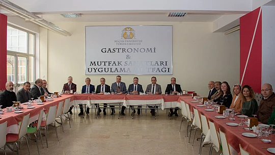 SÜ Gastronomi ve Mutfak Sanatları Uygulama Mutfağının tanıtımı yapıldı