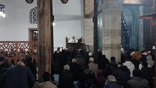 Beyşehir'de Berat Kandili dualarla idrak edildi