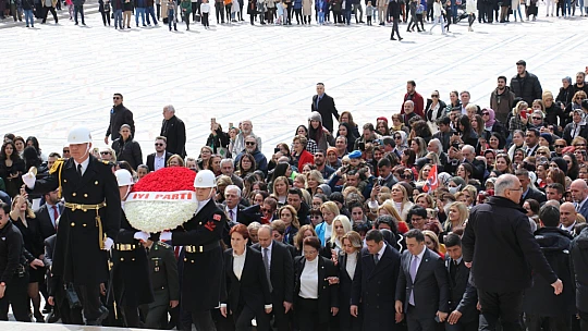 Akşener 8 Mart'ta Anıtkabir'i ziyaret etti