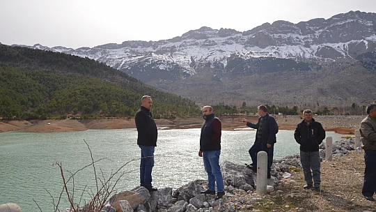 Konyalıların tarım için kullandığı gölet kuruyor