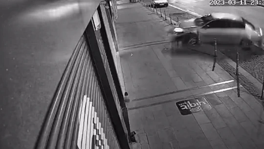 Konya'da ki Kaza anları kameralara yansıdı