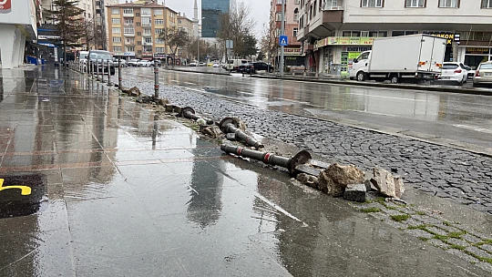 Konya'da ki Kaza anları kameralara yansıdı