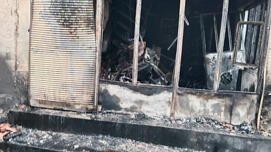 Akşehir'de patlayan trafo bakkal dükkanında yangın çıkardı: 1 ölü