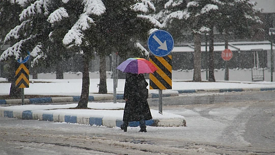 Beyşehir Gölü'nde avlanmaya 'kar' molası
