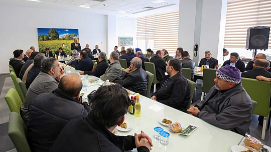 Başkan Kavuş EYT ile emekli olan personelle vedalaştı