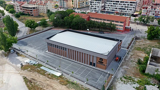 Çimenlik kapalı spor salonu Konya'da hizmete açılıyor