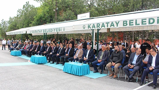 Karatay'da spor salonu açılışı gerçekleştirildi
