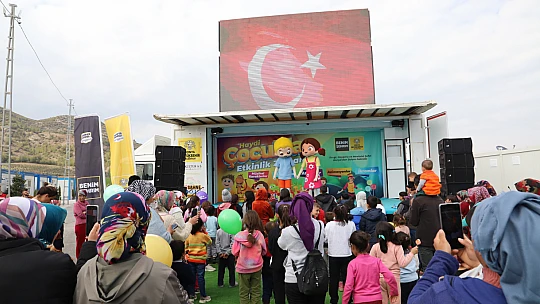 Konya Büyükşehir 11 ilde depremzede çocuklara özel etkinlikler düzenliyor