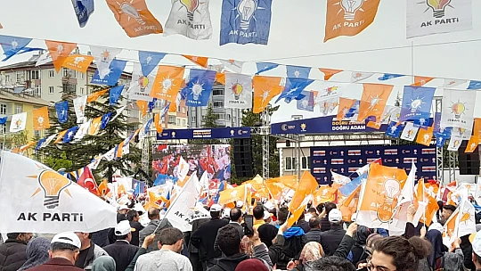 Yıldırım, Seydişehir'de halka hitap etti