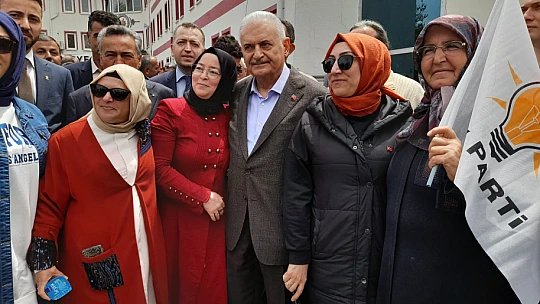 Yıldırım, Seydişehir'de halka hitap etti