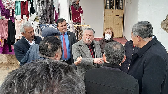 CHP'den, Ereğli Belkaya mahallesine geçmiş olsun ziyareti