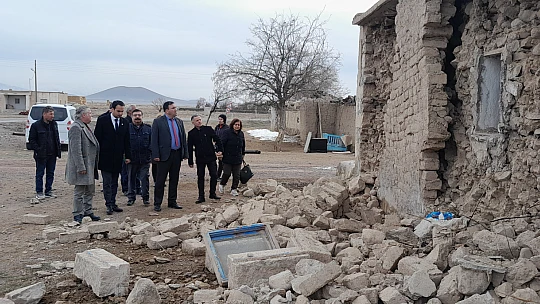 CHP'den, Ereğli Belkaya mahallesine geçmiş olsun ziyareti