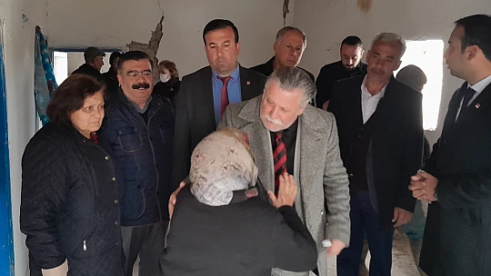 CHP'den, Ereğli Belkaya mahallesine geçmiş olsun ziyareti